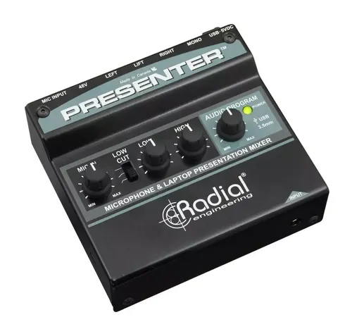 ממשק לנואמים Radial Presenter