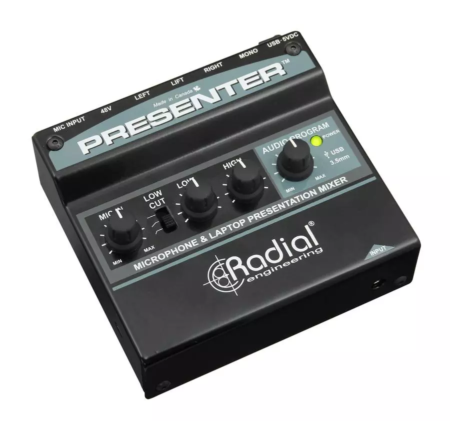 ממשק לנואמים Radial Presenter
