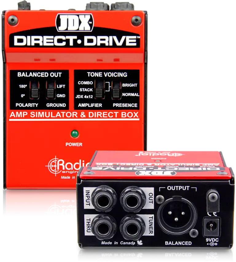 פדל מדמה מגבר Radial JDX Direct Drive