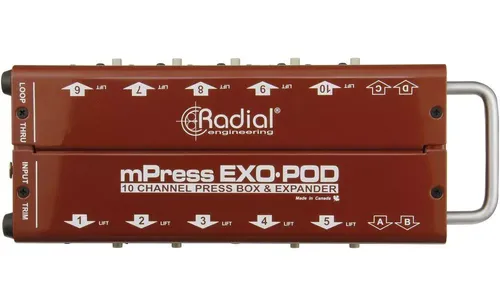קופסת עיתונאים מפצל סיגנל Radial Exo-Pod