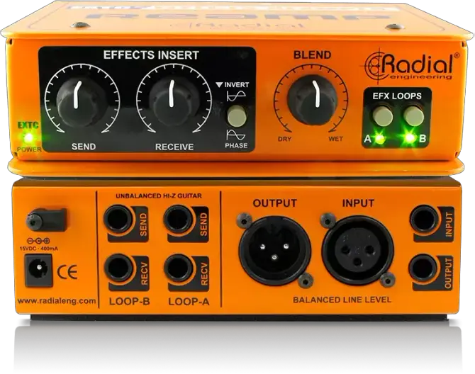 ממשק אפקטים לגיטרה REAMP Radial EXTC-SA