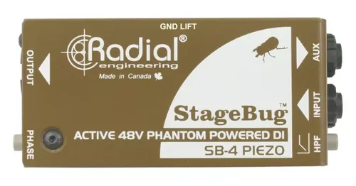 קופסת DI אקטיבי Radial StageBug SB-4 Piezo