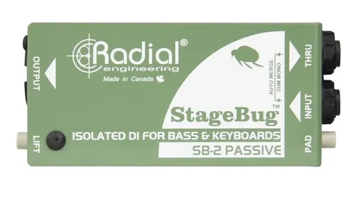 קופסת DI פאסיבי Radial StageBug SB-2