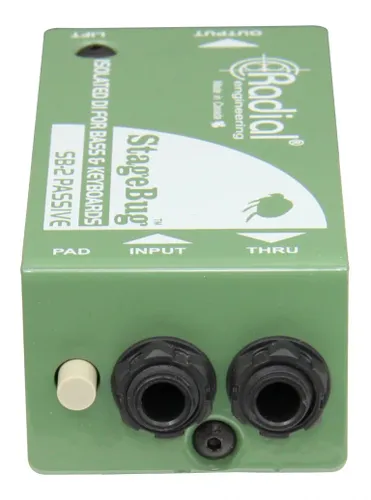 קופסת DI פאסיבי Radial StageBug SB-2