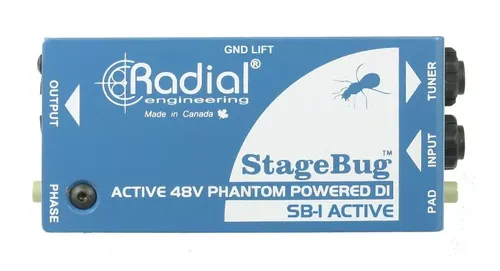 קופסת DI מונו אקטיבי Radial StageBug SB-1