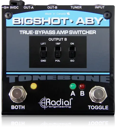 סוויטצ'ר מגברי גיטרה Radial Bigshot ABY