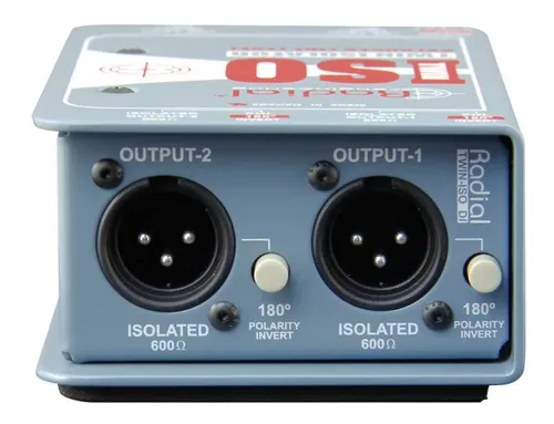 מבודד אות כפול להפחתת רעשים Radial Twin Iso