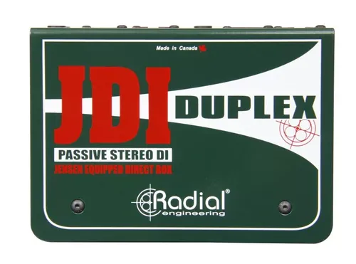 קופסת DI סטריאו כפול פאסיבי Radial JDI Duplex