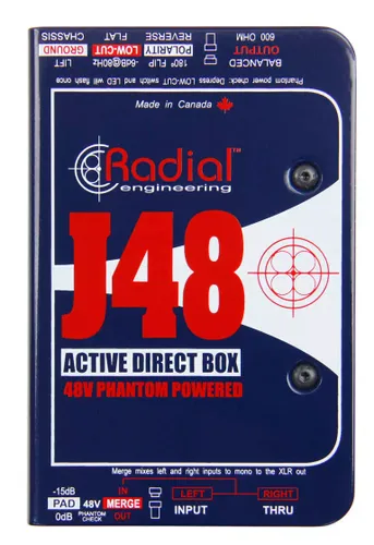 קופסת DI מונו אקטיבי Radial J48