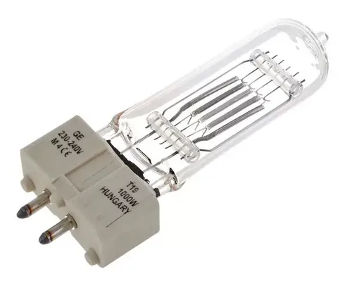 נורה T-19 לגוף תאטרון 88457 G.E FWR 1000W 230V GX9,5