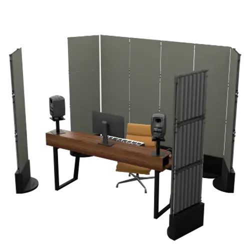 ערכת חדר בקרה נייד מודולרי (צבע NERO) Artnovion Mobile Producer Kit