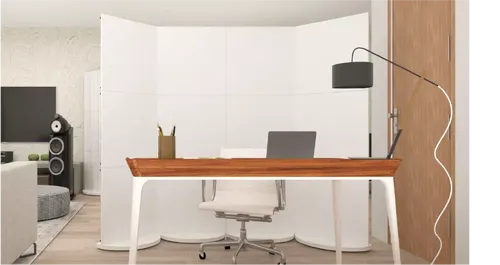 ערכת משרד ביתי מודולרי נייד Artnovion Nero Mobile Home Office Kit