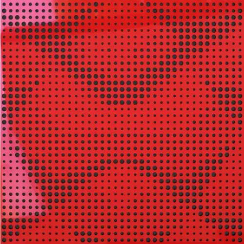 זוג לוכדי באס ממברנה לקיר Artnovion Verona W Rouge אדום RES
