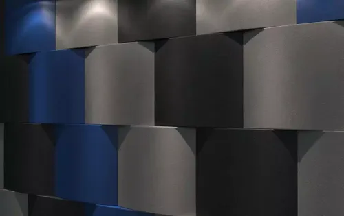 פנל ספיגה אקוסטי צר Artnovion Andrea Dimi Grigio (ערכה של 6 יח') אפור RES