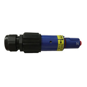 מחבר חשמל זכר לכבל כחול Phase 3 PowerSafe