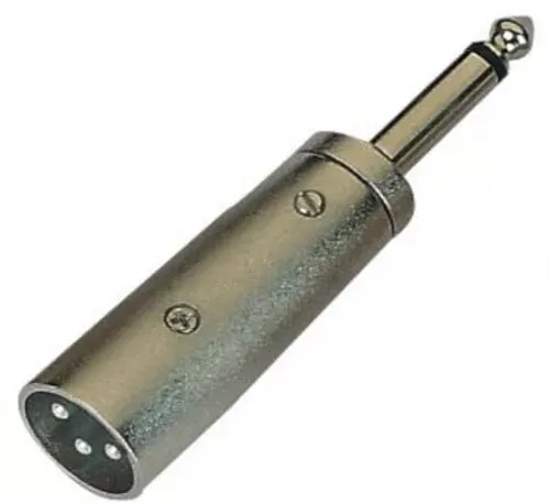 מתאם XLR זכר ל PL זכר מונו X1106 / XA024