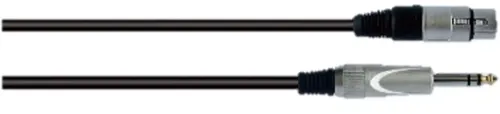 כבל XLR נקבה ל PL סטריאו 3 מטר MC038