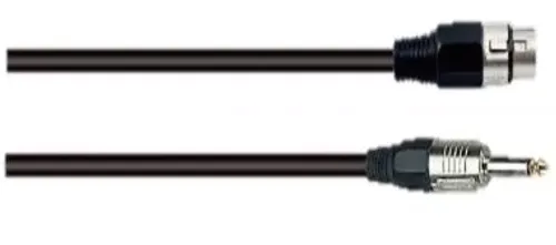 כבל XLR נקבה לPL מונו 6 מטר MC034 / MC1048