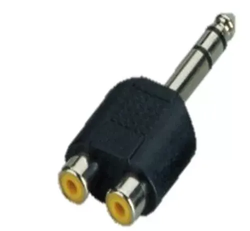 מתאם RCA כפול ל PL קטן P6004