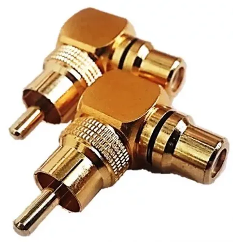 מתאם RCA זויתי מקצועי באריזה EGA301