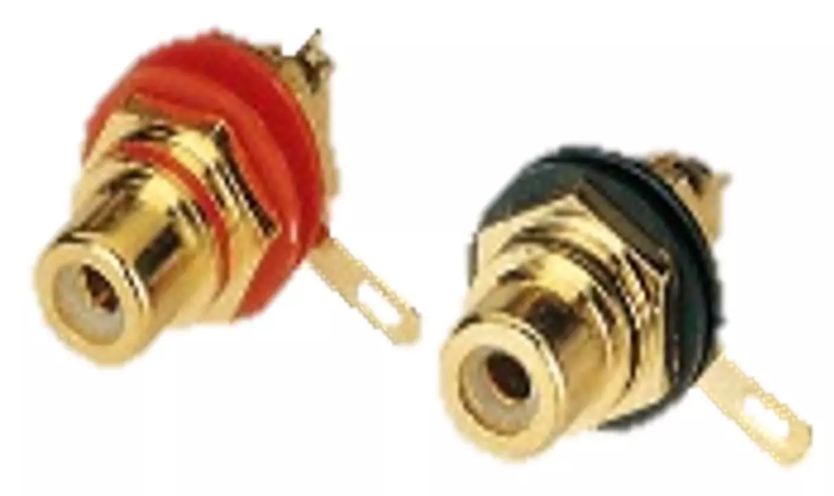 שקע RCA שסי מקצועי לפנל M5032 / M038