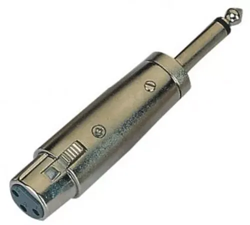 מתאם XLR נקבה ל PL זכר סטריאו X1107 / XA025
