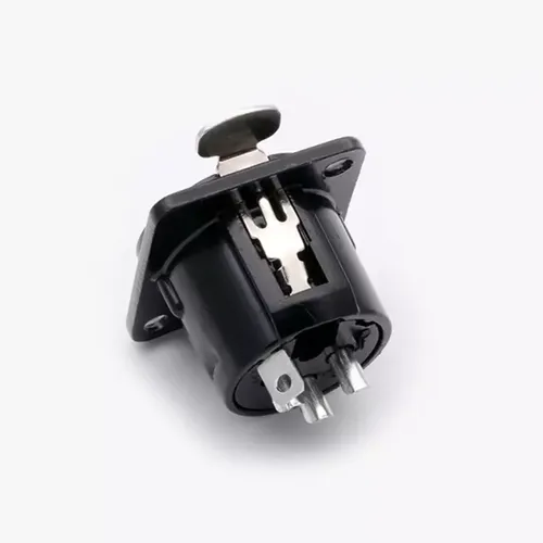מחבר XLR שסי נקבה שחור XS019
