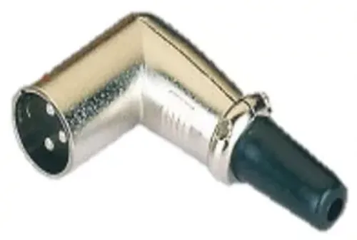 מחבר XLR זוויתי זכר לכבל X1052 / XQ032