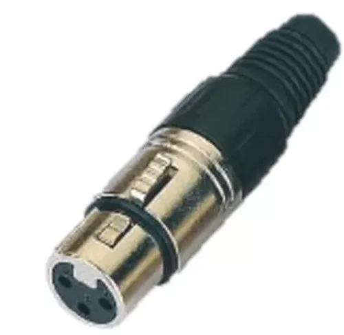 מחבר XLR נקבה 3 פין לכבל X1007 / XR009