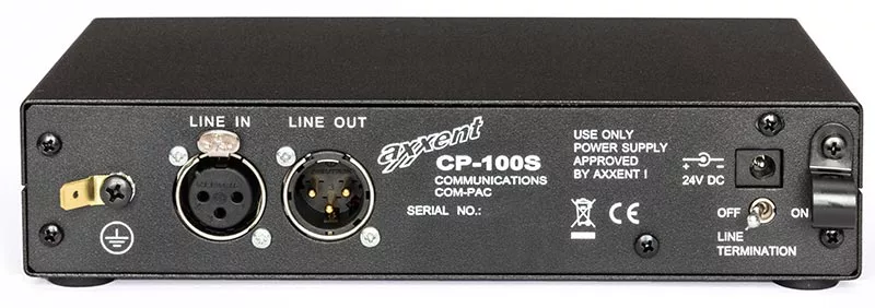 תחנת אינטרקום נייח חד ערוצית , כולל ספק כח axxent CP-100S