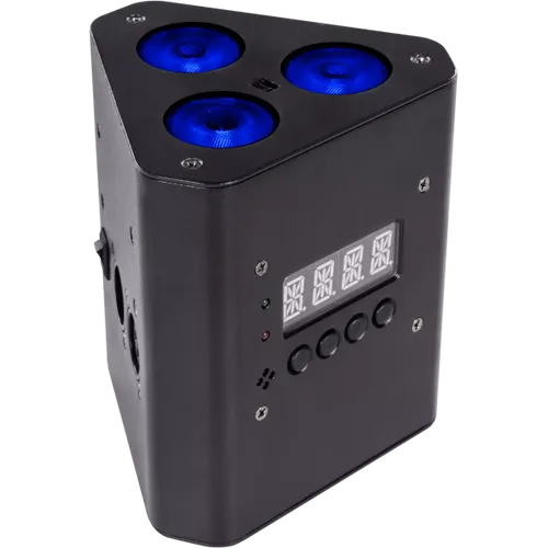 גוף תאורת לד אלחוטי נטען TRIBE 3X3W RGB 16° TRUSSPOD3BAT