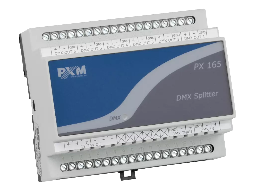 ספליטר DMX 6 יציאות PXM PX165