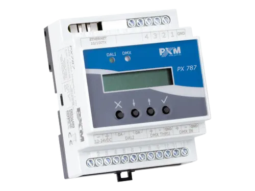 PXM PX787 ממיר DMX ל-DALI (לא כולל ספק DALI)