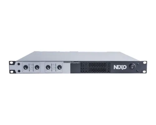 מגבר 4x700W ב- 4 אום Nexo DTDAMP4X0.7C