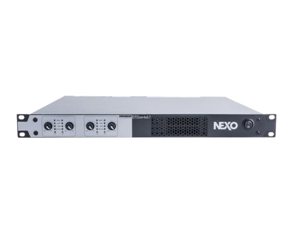 מגבר 4x700W ב- 4 אום Nexo DTDAMP4X0.7C
