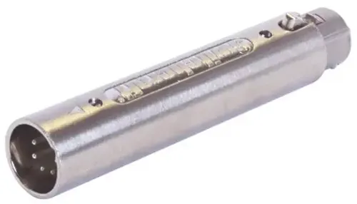 מתאם XLR מ 3 פינים נקבה ל 5 פינים זכר Switchcraft S3F5M