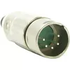 מחבר XLR 5 זכר מתכת לכבל ארוז AAA5MZPKG Switchcraft