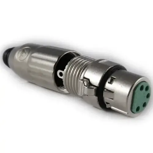 מחבר XLR 5 נקבה מתכת לכבל (ארוז) Switchcraft AAA5FZPKG