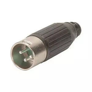 מחבר XLR 3 זכר פלסטיק לכבל (ארוז) Switchcraft AAA3MPZ
