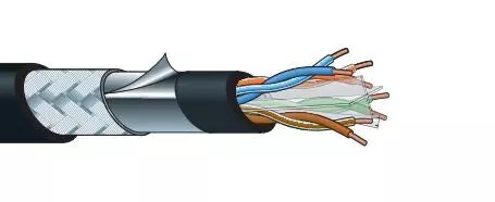 כבל רשת Cat 6 מסוכך Canare RJC6-4P-SFM