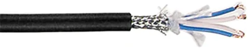 כבל מיקרופון Star quad אפור גמיש Canare L-4E5C