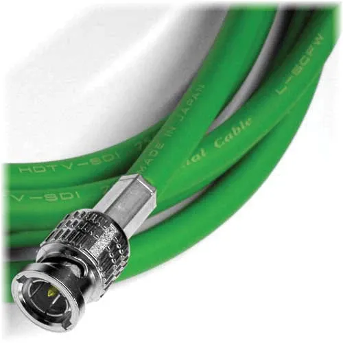 כבל קואקסיאלי Canare L-5CFW II Flexi מחבר (BCP-B51F)