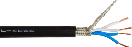 כבל מיקרופון גמיש Canare L-4E6S Star quad