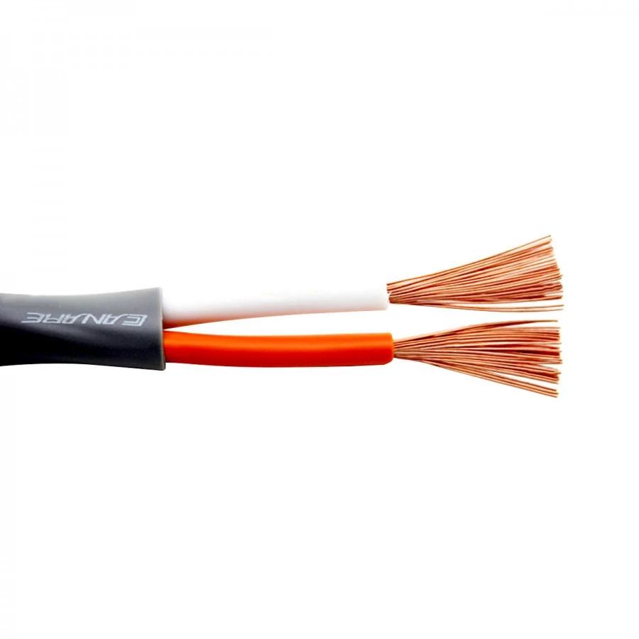 כבל רמקול Canare 2S11F 2x4mm² שחור