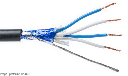 כבל מיקרופון קשיח להתקנות Canare L-4E6AT Star Quad