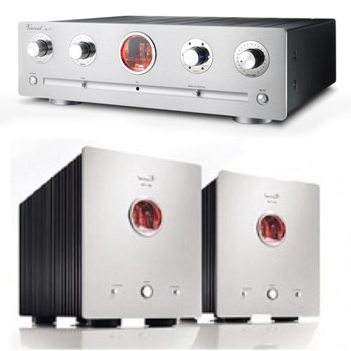 סט 2 מונו בלוק SP-T700 + קדם מגבר שפופרתי Vincent SA-T7 