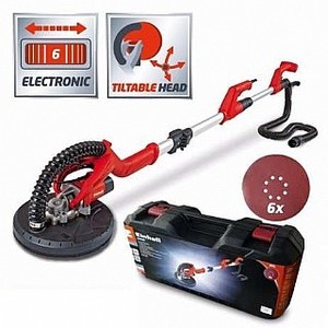 מלטשת קירות גבס טלסקופית נטענת   18V Einhell TE-DW 225 [ גוף בלבד ]