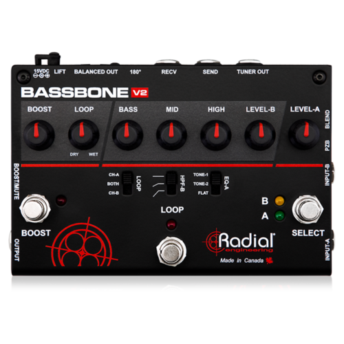 אפקט גיטרה באס V2 TONEBONE BASSBONE