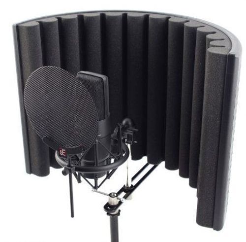 חבילת מיקרופון X1 S עם מסך אקוסטי sE Electronics ושוק מאונט יעודי RF-X