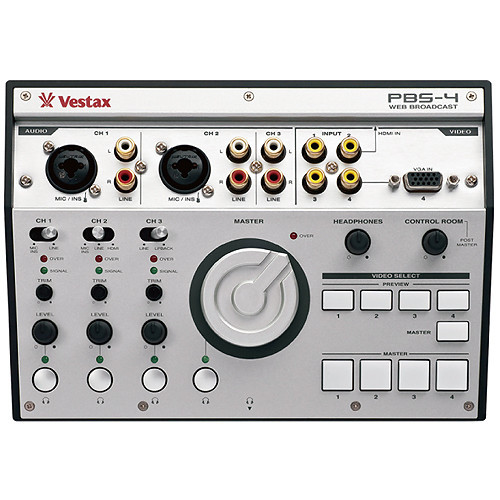 ממשק שידור וידאו Vestax PBS-4